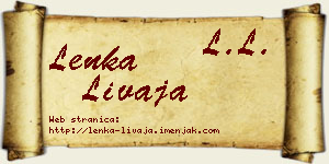 Lenka Livaja vizit kartica